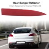 Rear Bumper Reflector Improved Visibility Red Marker Bumper Reflector for