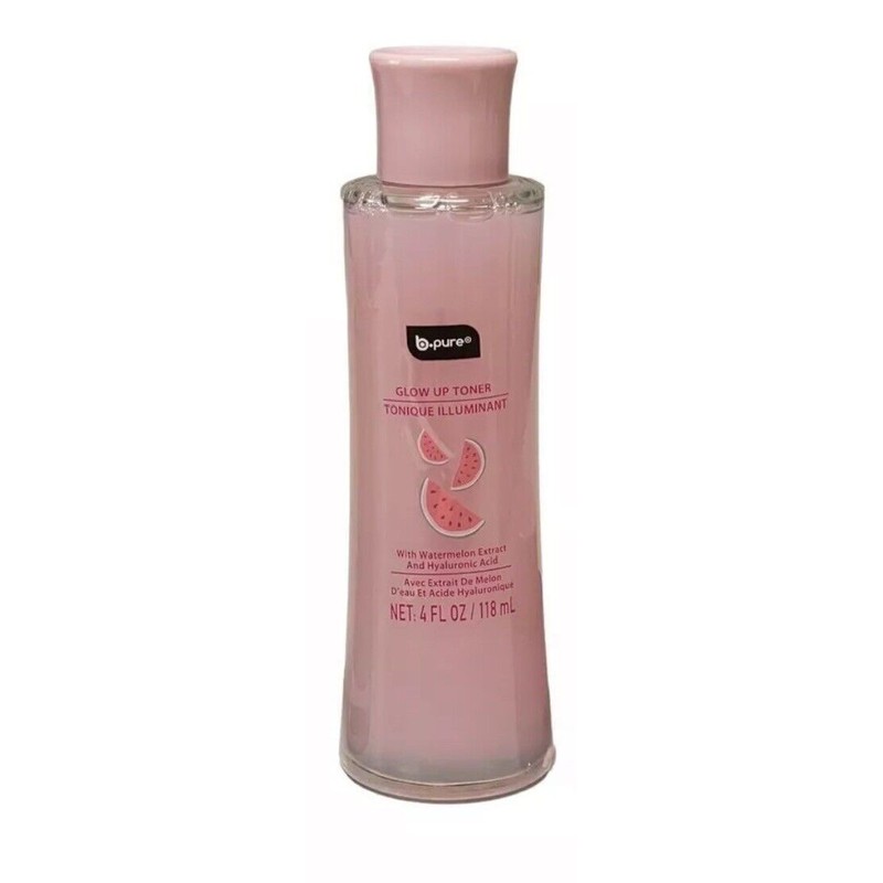B•PURE “Glow Up” Watermelon Toner, Serum & Night Moisturizer -