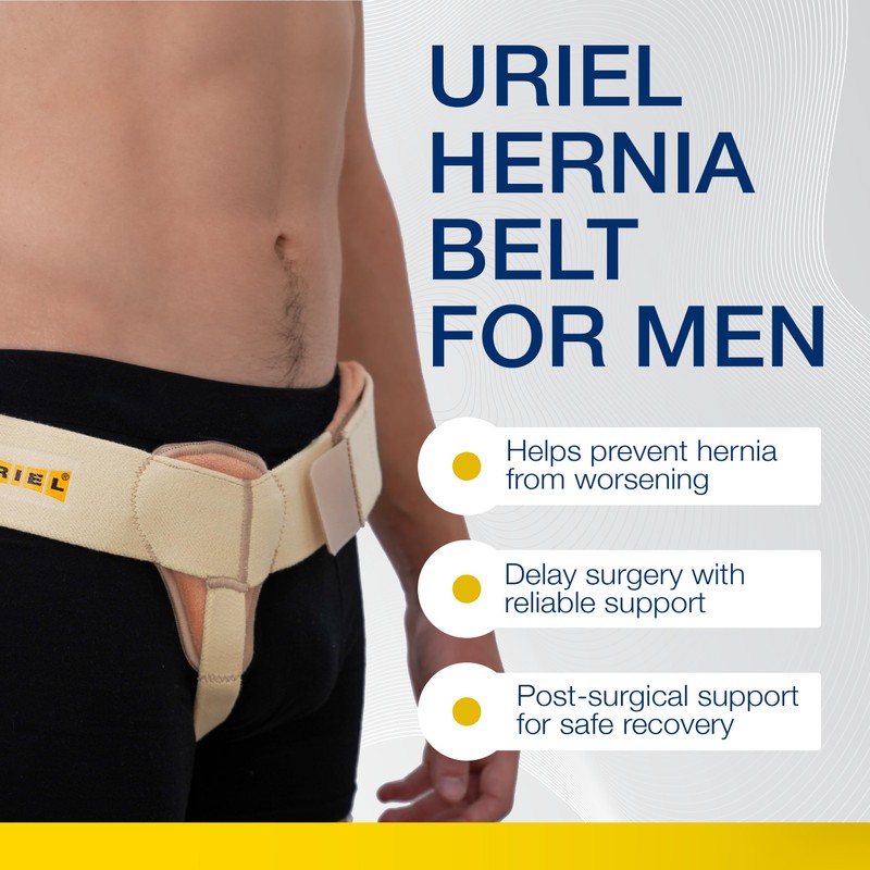URIEL Right Side Inguinal Hernia Belts for Men – Hernia