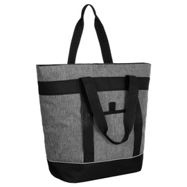 Insulated Cooler Bag, Large Reusable Grocery Bags, Premium Collapsible Soft Cooler Makes a Perfect Insulated Grocery Bag, Food Delivery Bag, Travel Bag, Beach or Picnic Bags