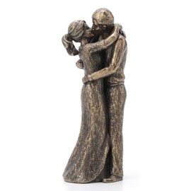 JFSM INC. Soulmates Lovers Kissing True Love Sculpture - Perfect Wedding Anniversary Present