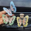 Butterfly Car Accessories, Waving Wings Dashboard Ornament, Rearview Mirror Decoration