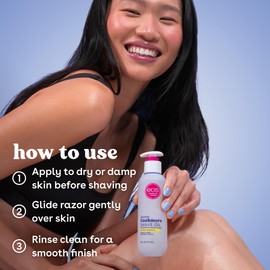 eos Cashmere Shave Oil – Vanilla Cashmere, Moisturizing Shave Oil, 6 oz