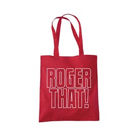 Roger That Tote Bag - red One Size