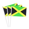 Jamaica Flag Jamaican Small Stick Mini Hand Held Flags Decorations
