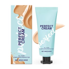 Supreme Creme All-Over Complexion Perfector - Long Lasting Supreme Cream Body Perfector - Waterproof Transfer-Resistant Skin Tint CC Cream Foundation, Hydrating Concealer Shines Natural Beauty (1PC)