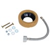 QEP Toilet Installation Kit with 12" Connector