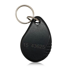 100 – 26 Bit H10301 125 KHz Proximity Black Leaf Fobs AuthorizID Wiegand T5577 chip. Compatible with 1386 1326 7610 1586 1391 and 1346. Works with nearly all access control systems. Free tech support.