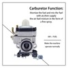 Carburetor for Badger WB26BCI 26cc 2-Cycle Grass Shears - Compatible