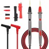Vmingo - Punta Prueba Multimetro Kit Fina Electronica Cable Caiman