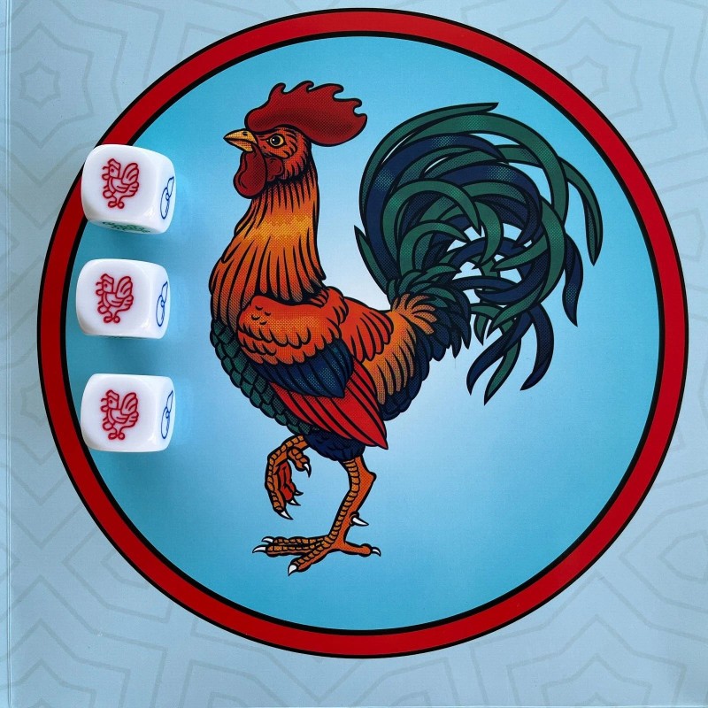 LHT Gourd Fish Shrimp Crab Dice Crown Anchor Game Chuck