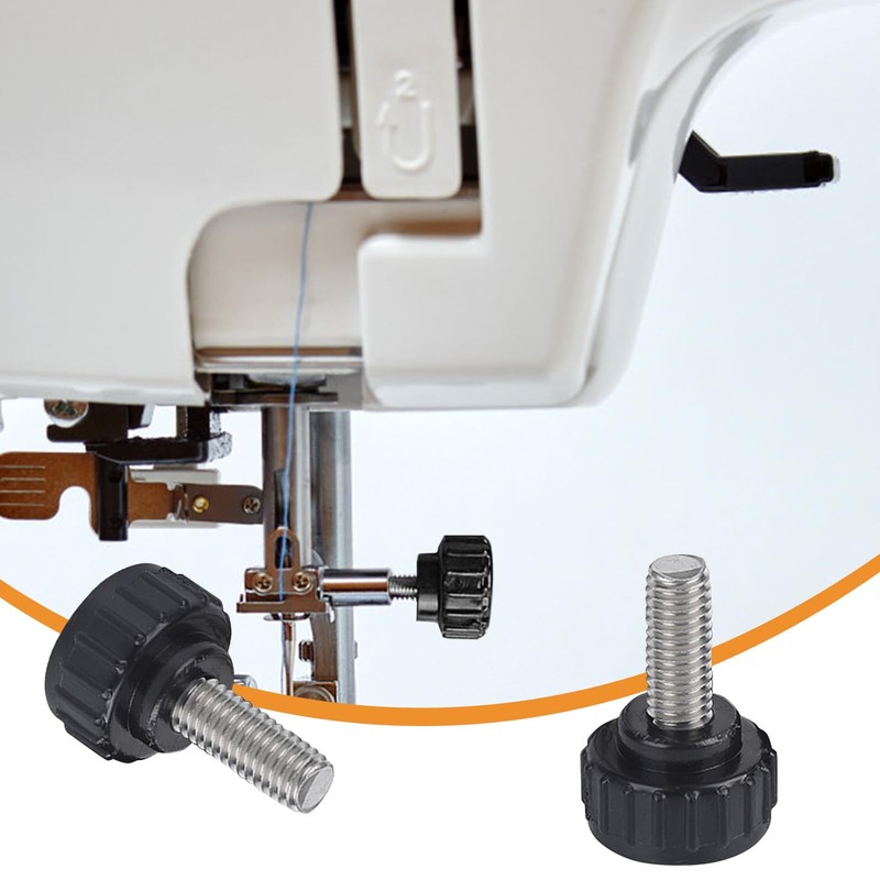 MOROBOR Thumb Screw 20pcs M4x15mm Stainless Steel Threaded Knurled Thumb