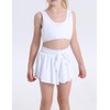 Pantalones cortos de mariposa para niñas 2 en 1 con
