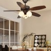 2 Pieces Bronze Ceiling Fan Pull Chains,12 Inch Dragonfly and