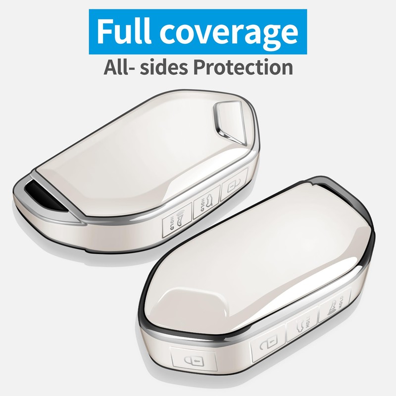 Tukellen for Kia Key Fob Cover,Special Soft TPU Key Case
