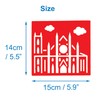 Baker Ross CN123 Royal Stencils - Pack of 10, British
