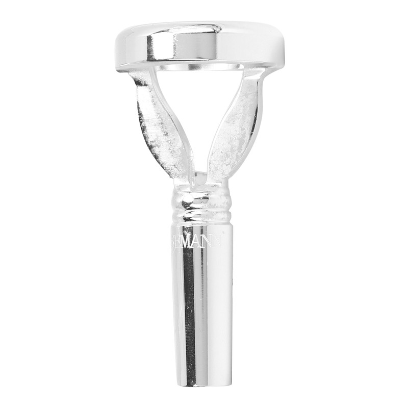 Trombone Mouthpiece Trainer Cooper Silver Plated Simulator Trumpet Practice Instrument