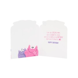 UK Greetings Birthday Card for Mummy - From Your Little Monster Design