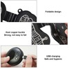 Rechargeable EMS Foot Massage Pad Foldable Adjustable Foot Massager Stimulator