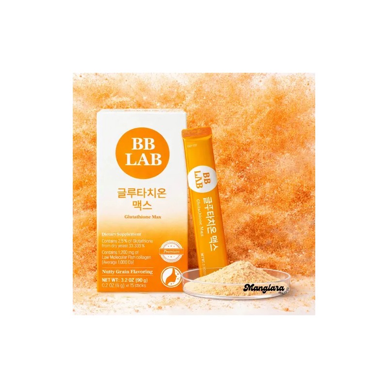 Glutatión BB LAB Glutathione Max en Polvo, con Colágeno Marino