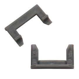 STIANC 50 Pack 86 Degree Angle Restrictor/Restriction Clip for Soft Close Hinges, Kitchen Cabinet Door Restraints