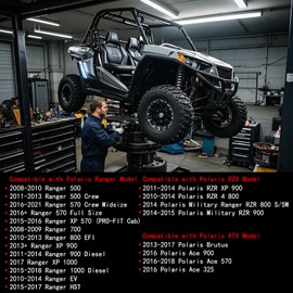 Sintered Brake Pads Compatible with Polaris Ranger 500 570 700 800 900 XP700 XP800 XP900, Crew 570 EV, Polaris RZR 900 Replaces 1911228, 2203747, 2205949