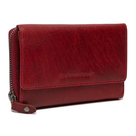 The Chesterfield Brand Antique Buff Rhodes RFID Leather Wallet 14 cm, red, Modern