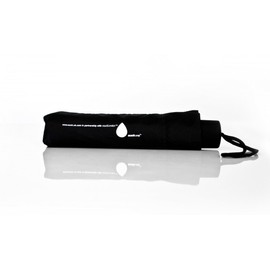 Suck UK | Color Changing Compact Umbrella | Changes Color When Wet | Changes Back to White When Dry | Lightweight Folding Umbrella | Small Backpack Essentials