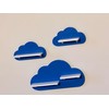 PsGreen Set of 3 Clouds Suitable / Compatible with Toniebox