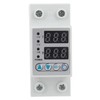 Overvoltage Undervoltage Protector LED Adjustable Self Reset Current Protector AC
