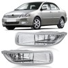 Nilight Fog Lights Assembly Compatible with 2003 2004 Toyota Corolla