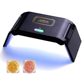 MYKYM UV Light Nail Dryer, Curing Light, For Resin, Gel Nails, Latest Model, 42W, Compact Nail Dryer, Foldable, Black