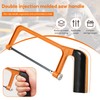 Professional Small Hacksaw, 2 Pcs Heavy Duty Mini Hacksaw, Cutting