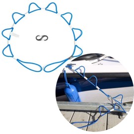 Bradshaws Direct 5 Foot BLACK Bungee Docking Rope for Jet Skiing, Water Wakeboarding, Wake Surfing