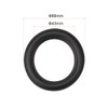 sourcing map 4 pieces speaker rubber edge surround rings for