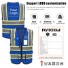 AYKRM Security Vest Blue