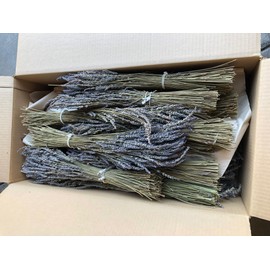 Kaze Home Natural Dried Lavender Flower Bundle Grosso Bulk Bunches | 3000 Stems, 23 inch Extra Long, 8 lb | Home Decoration, Fragrance, Bouquet Weddin