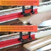 Adjustable Multi Purpose Dual Bearing Roller Aluminum Alloy Table Saw