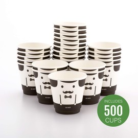 Restaurantware-Restpresso 16 Ounce Insulated Coffee Cups With Lids, 20 Ripple Wall Hot Cups - Leakproof, Non-Slip, Royal Purple Paper Coffee Cups, Disposable, For Teas, Hot Cocoas, Or Lattes