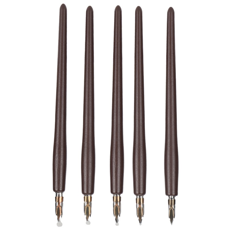 Wooden Handle Dip Pen Home Office Art Painting Calligraphy Fountain