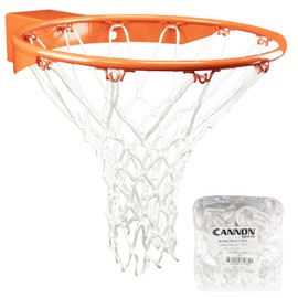 CSI Cannon Sports Nylon Basketball Net, White