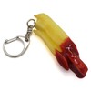Coconut Accessories Food Sample Key Holder, 153 OK, yellow