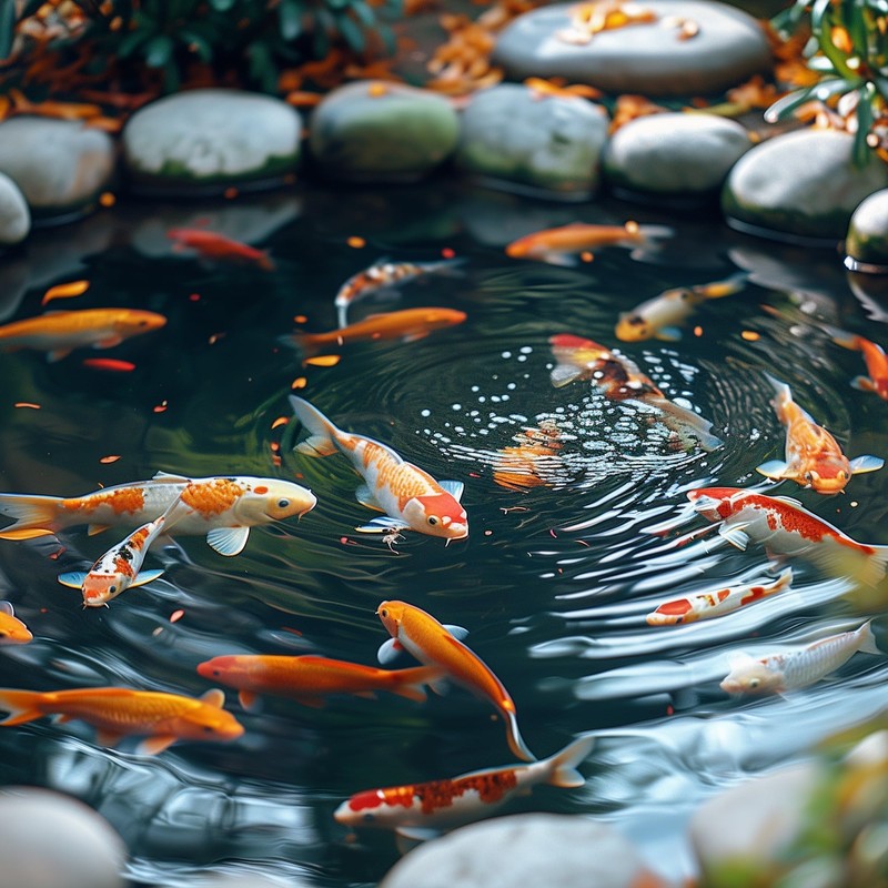 Biling Solar Pond Aerator with Battery Backup, Portable Design Solar