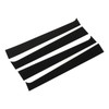 4pcs Black Pillar Posts Door Trim B Pillar Posts Door