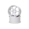 G-Force N-6 Drift Wheel /+6/White RC Wheel GD058