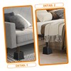 iplusmile 4pcs Furniture Risers Bed Leg Pads for Sofa Chair