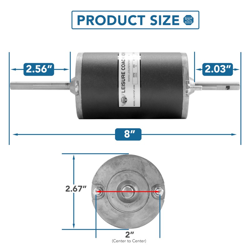 Furnace Motor Replacement for Suburban RV for SF-20 / SF-30