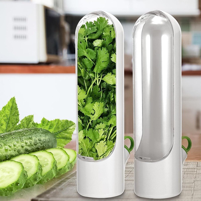 Namvo Herb Storage Container, Vegetable Storage, Long Term Fresh Keeping,