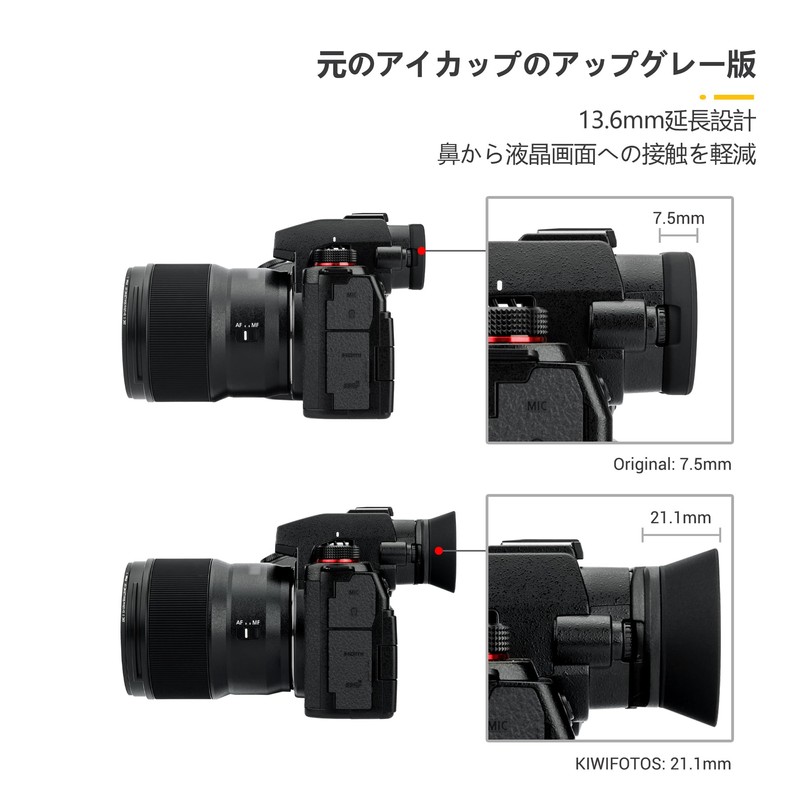 Eyecup Extended Eyepiece Eyepiece Eyepiece for Panasonic Lumix S5 II
