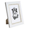 Clay Roberts Photo Picture Frames 6 x 4, White Vintage,